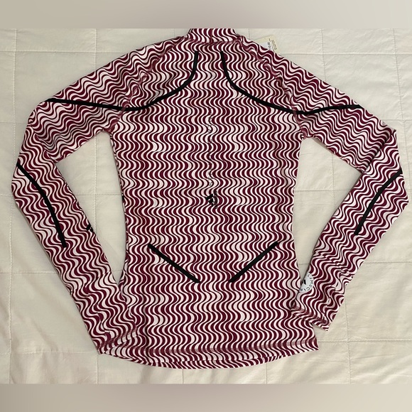 Adidas By Stella McCartney TruePurpose fitted printed long sleeve top - Picture 7 of 11